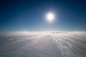 Camp on the Greenland ice sheet
