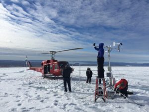 Weather station maintenance